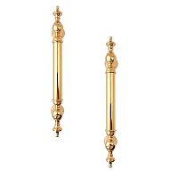 Ручки скобы DOGANLAR Gulle 435/320 (комплект) ALB золото